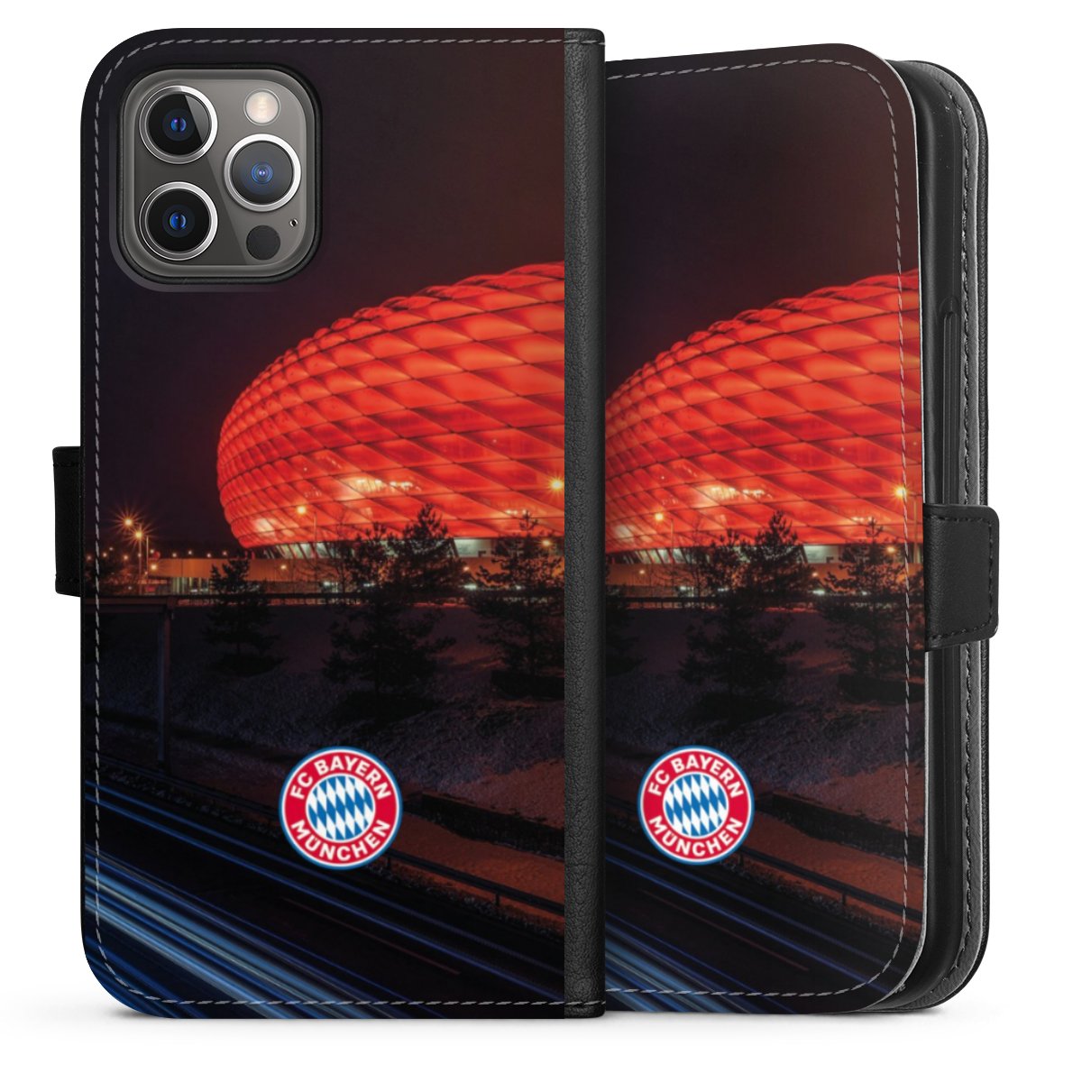 Allianz Arena bei Nacht FCB