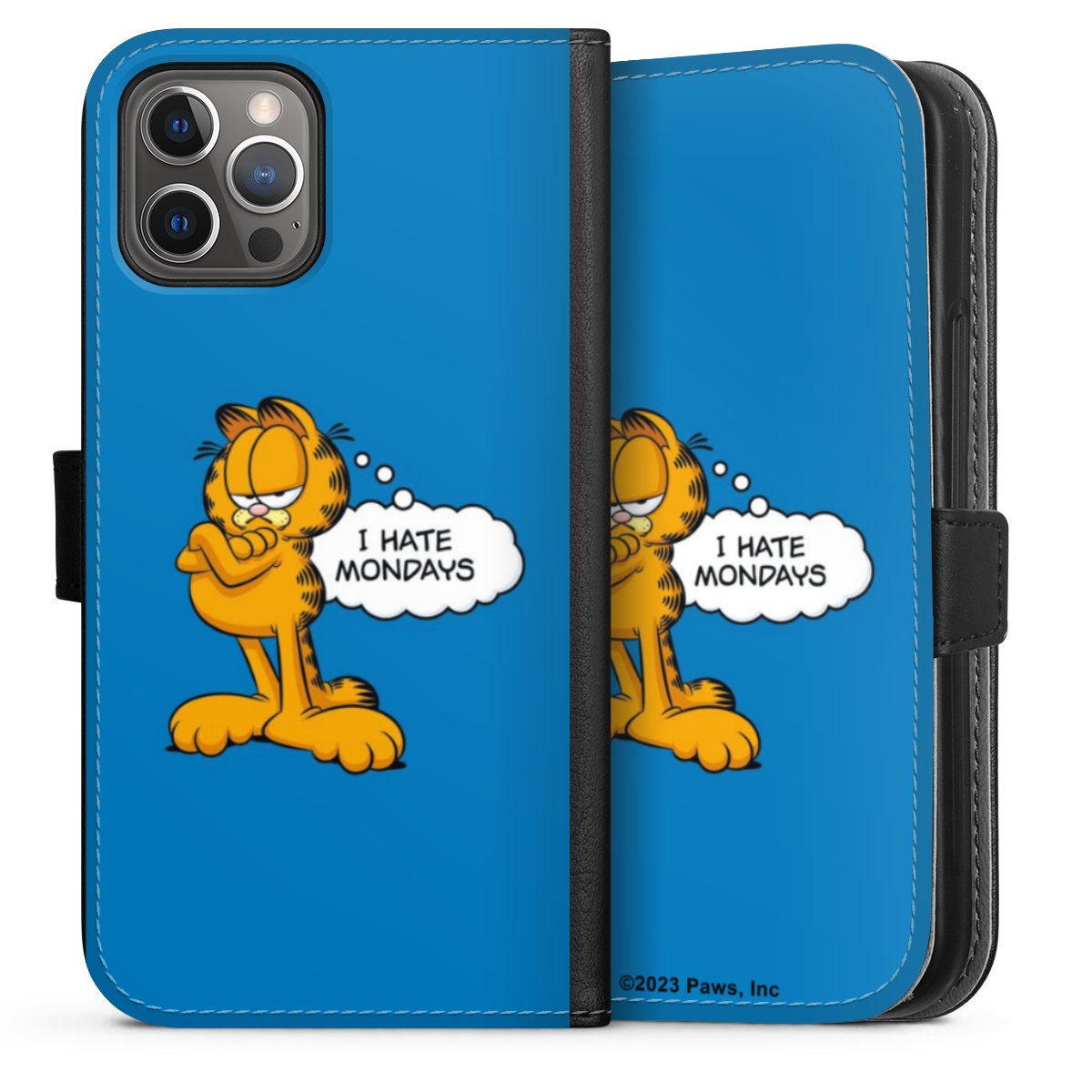 Garfield Je déteste les lundis Bleu