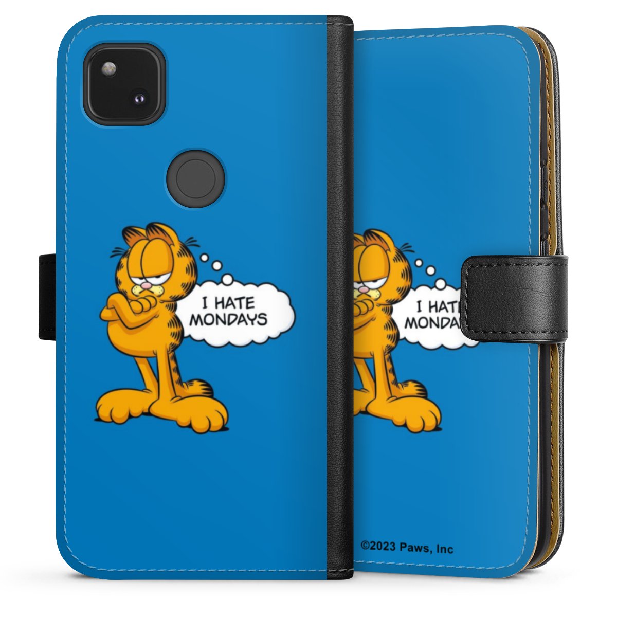 Garfield Ik haat maandagen blauw