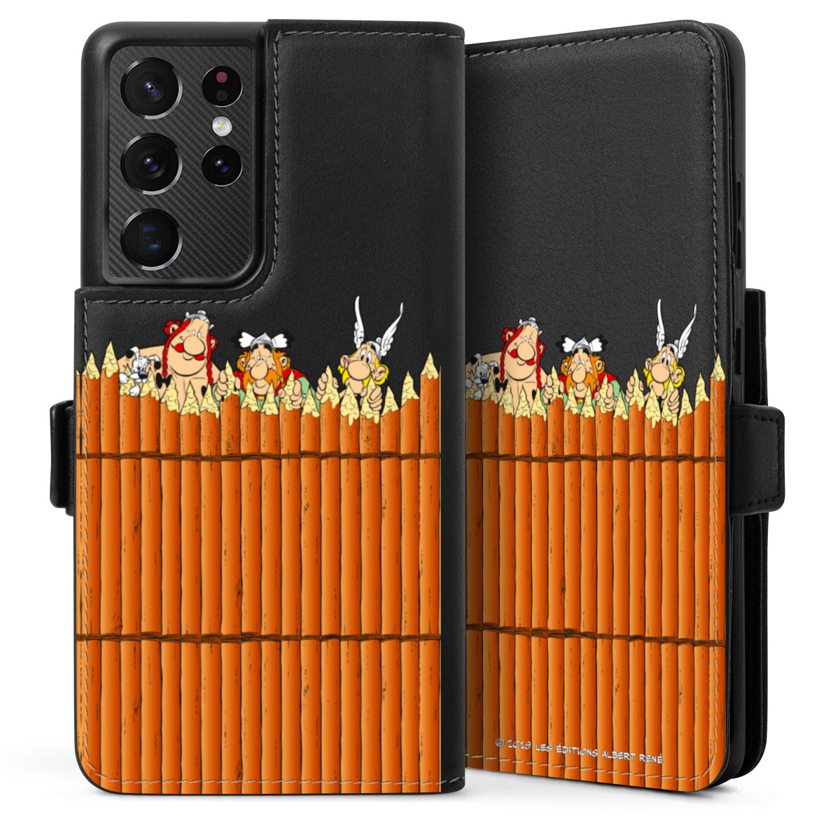 Gaulois Derrière Palissade Transparent