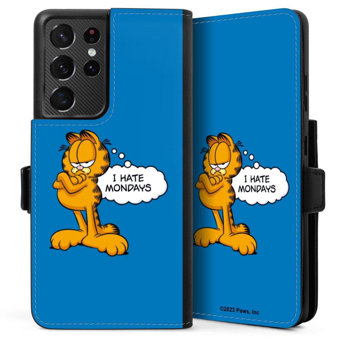 Garfield Je déteste les lundis Bleu