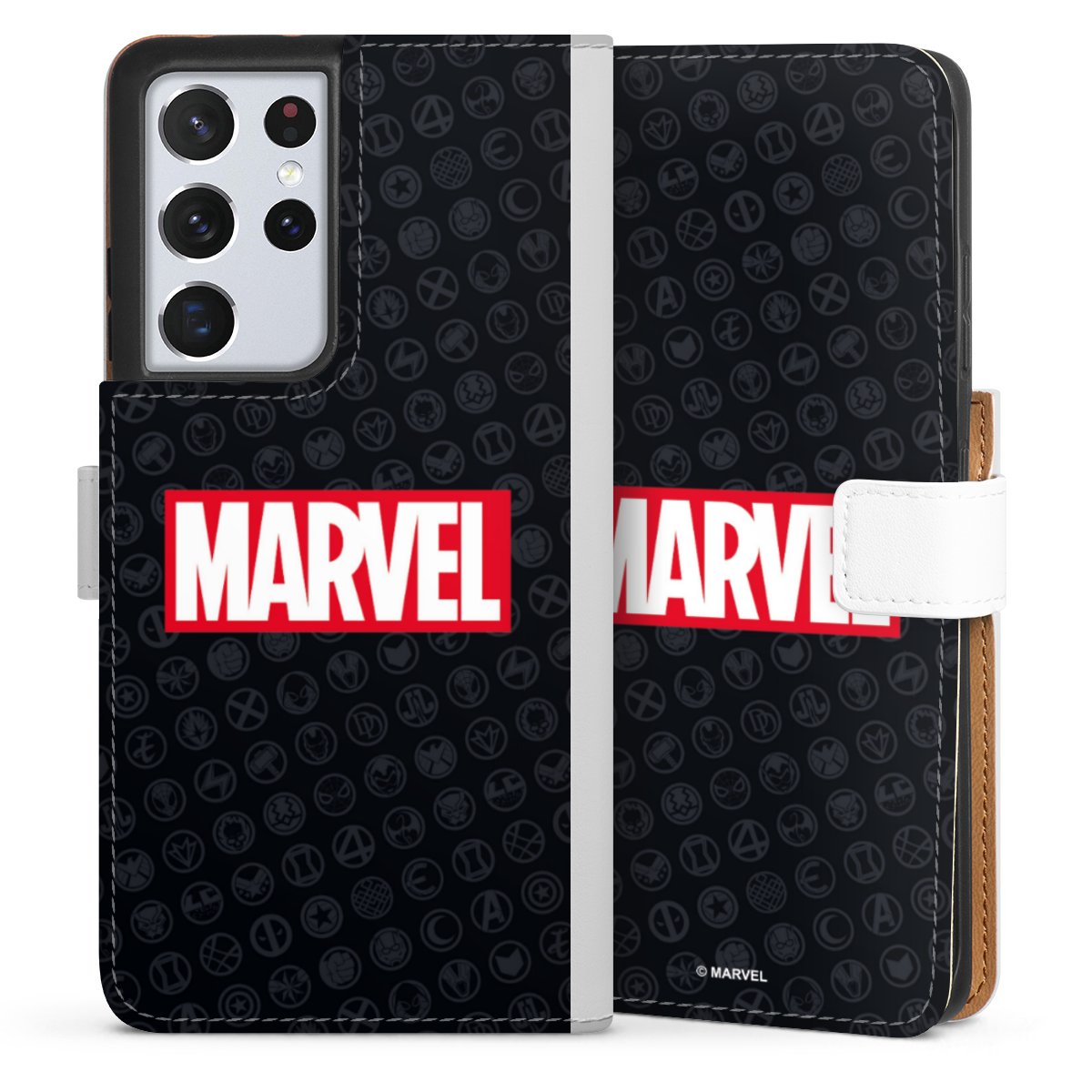 Marvel Logo Black Red 