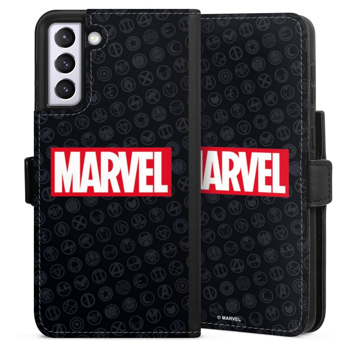 Marvel Logo Black Red 