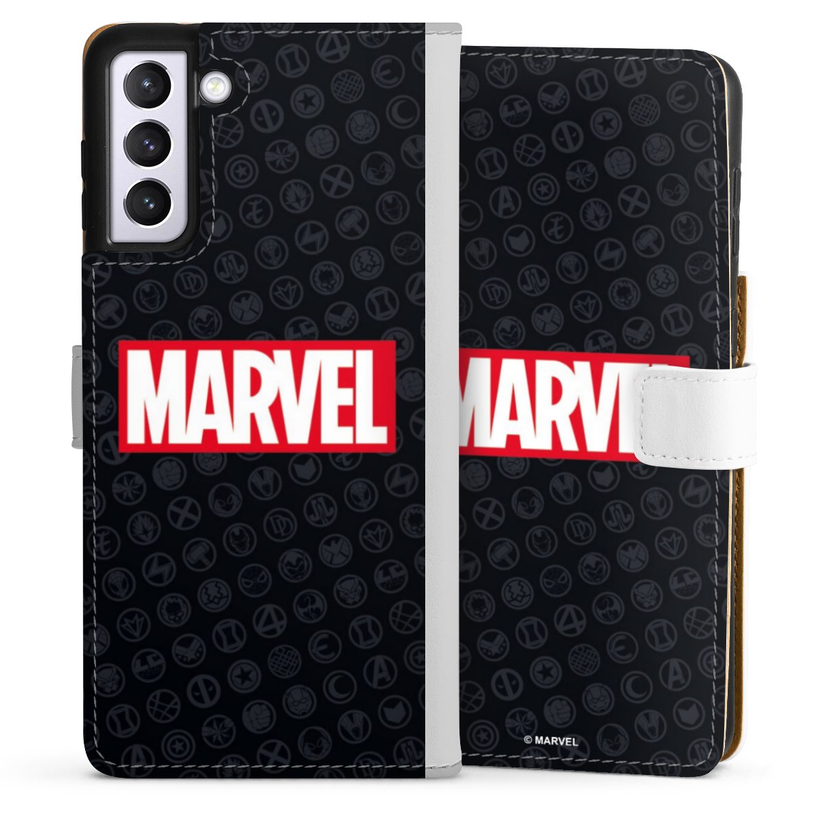 Marvel Logo Black Red 