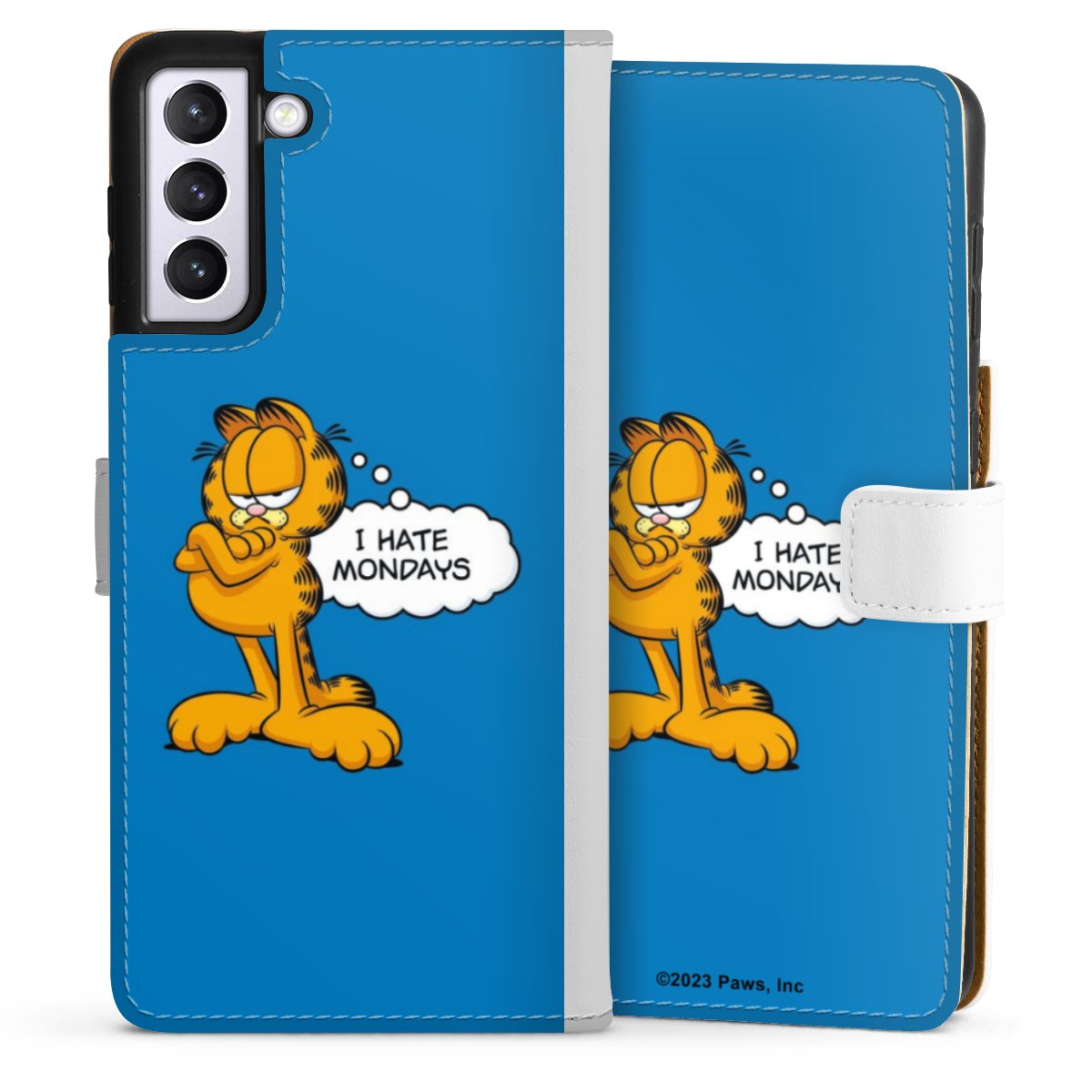 Garfield Je déteste les lundis Bleu