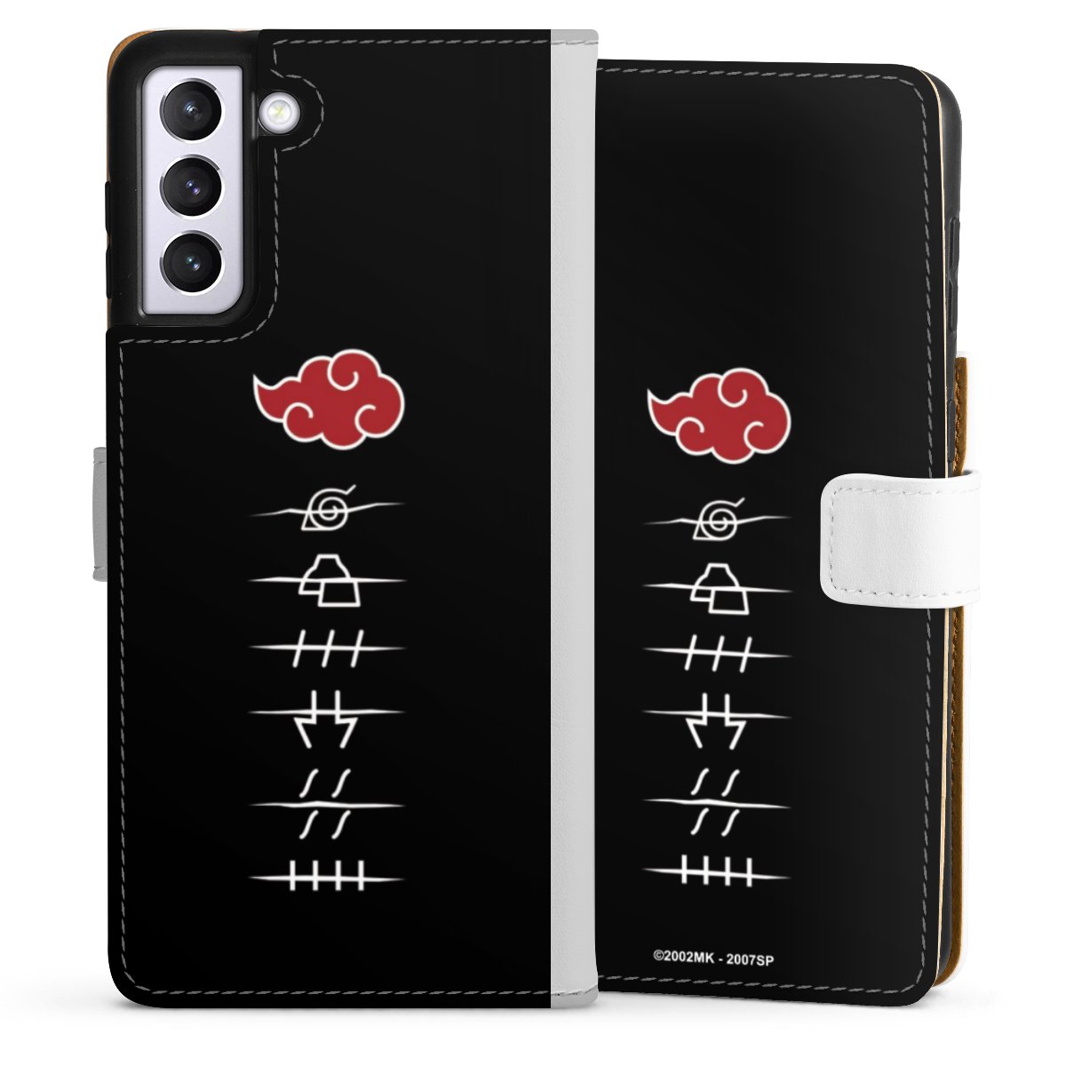 Symboles des membres de l'Akatsuki noirs