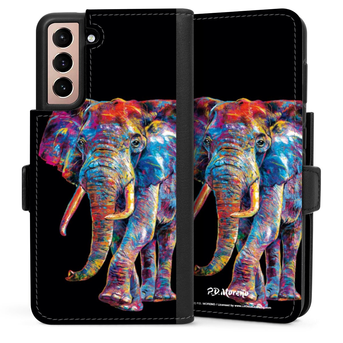 Coque avec languette