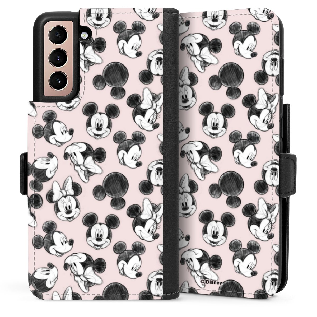 Minnie & Mickey aux multiples visages rose