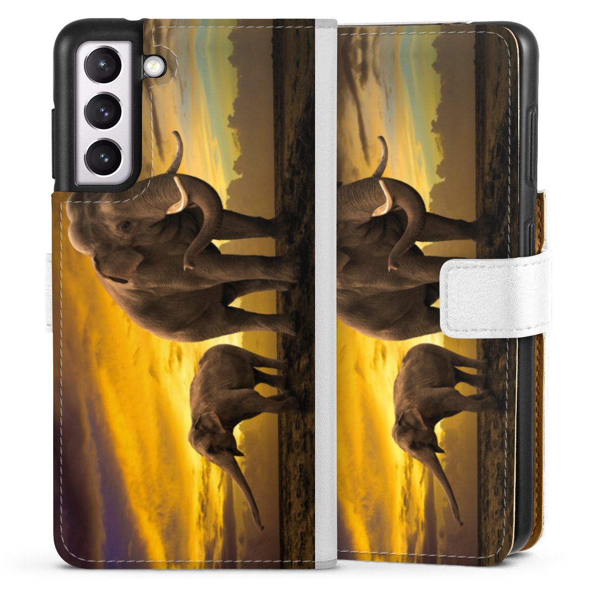 Coque avec languette