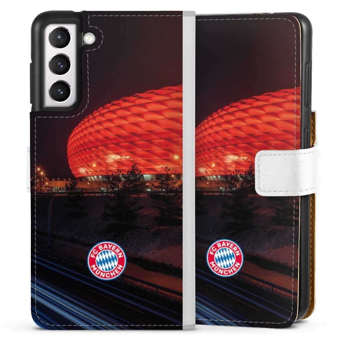 Allianz Arena bei Nacht FCB