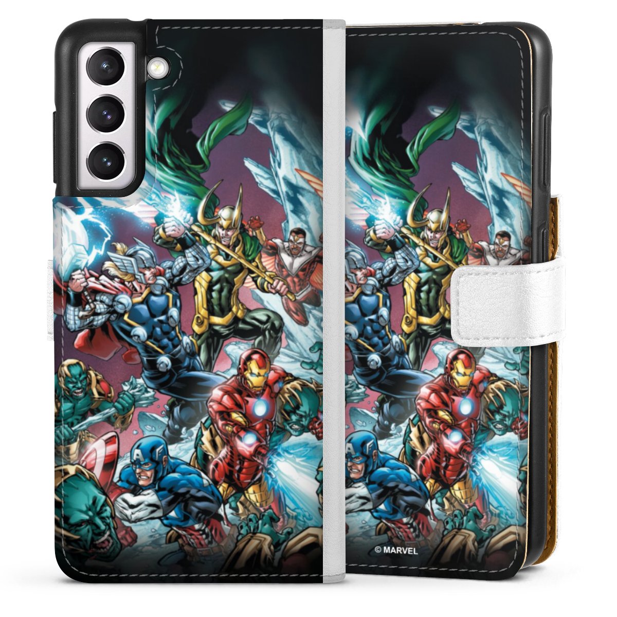 Coque avec languette
