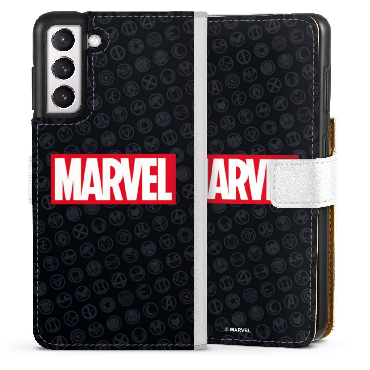 Marvel Logo Black Red 