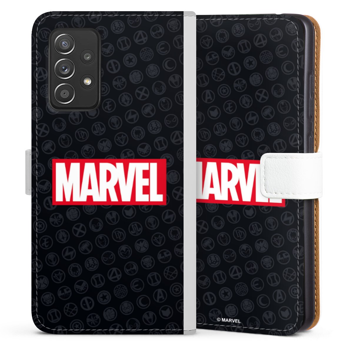 Marvel Logo Black Red 