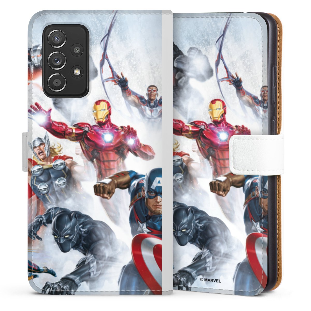 Coque avec languette