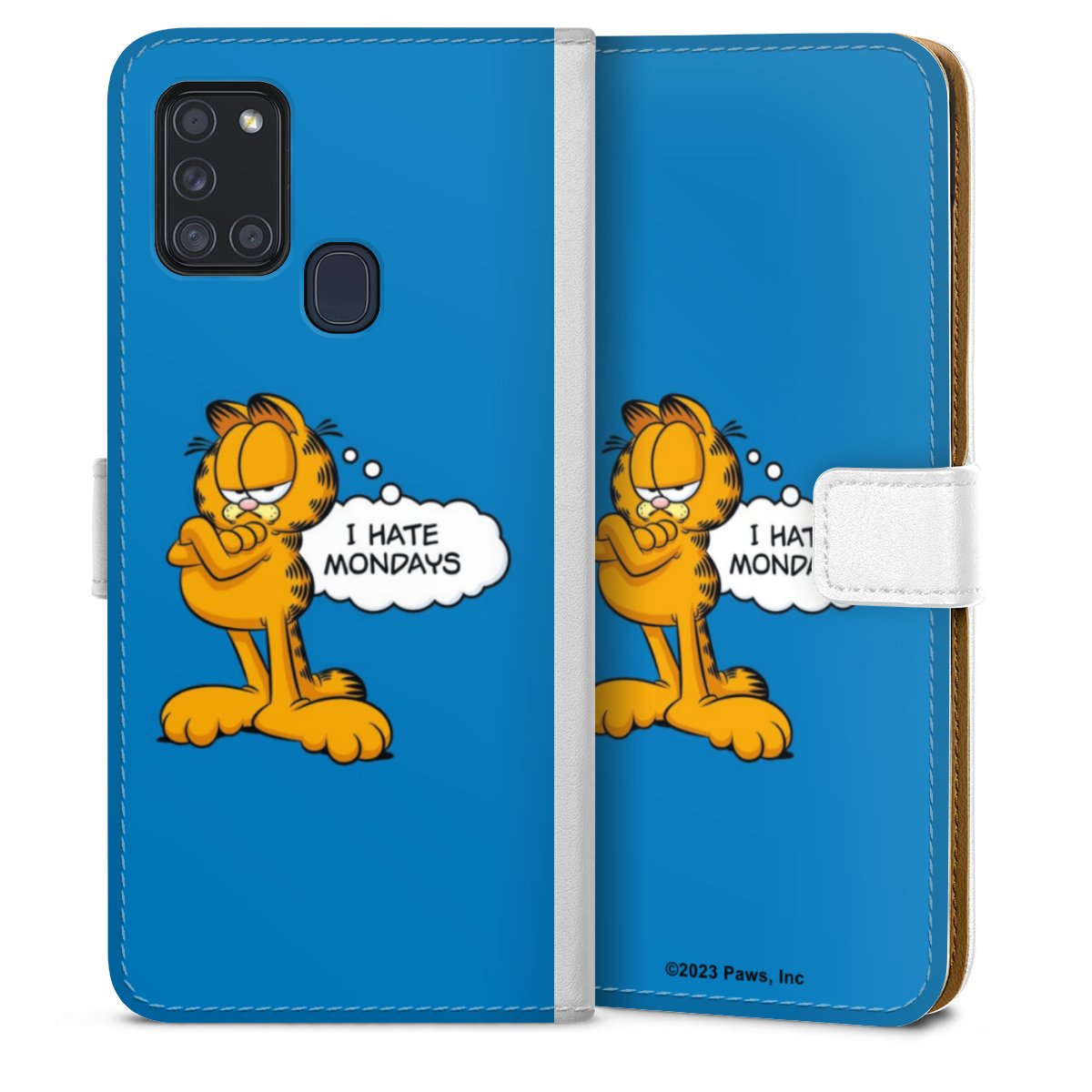 Garfield Je déteste les lundis Bleu