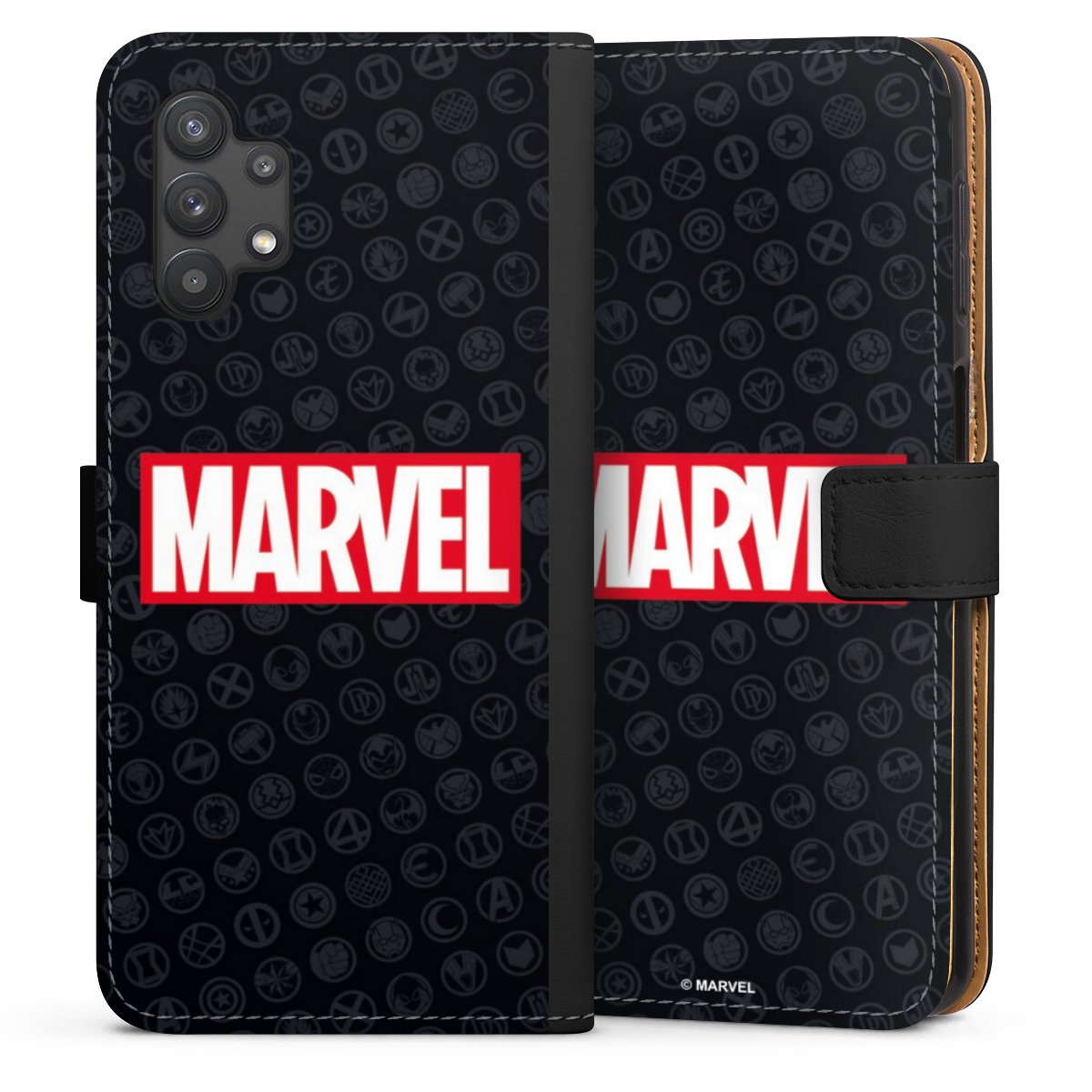 Marvel Logo Black Red 