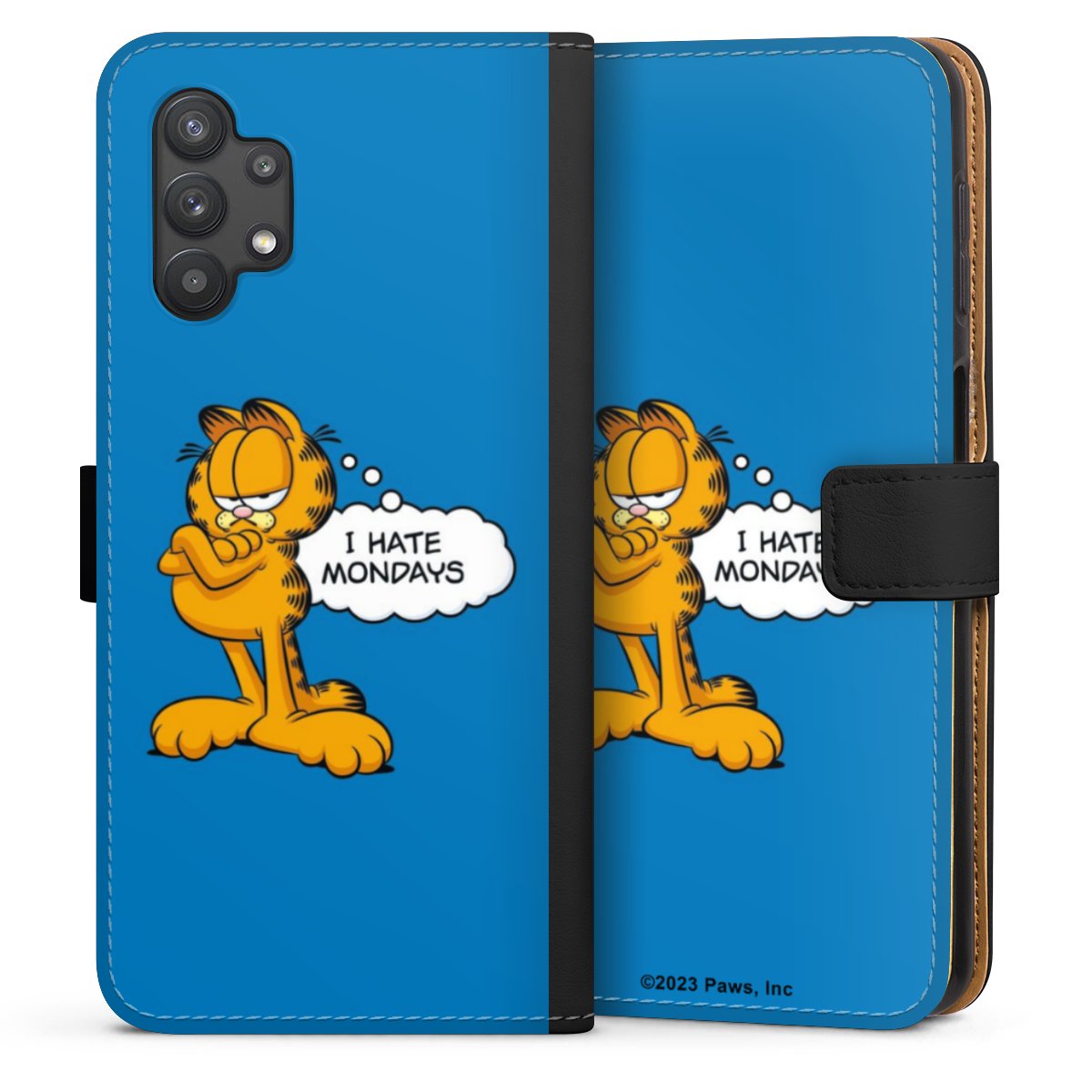 Garfield Ik haat maandagen blauw