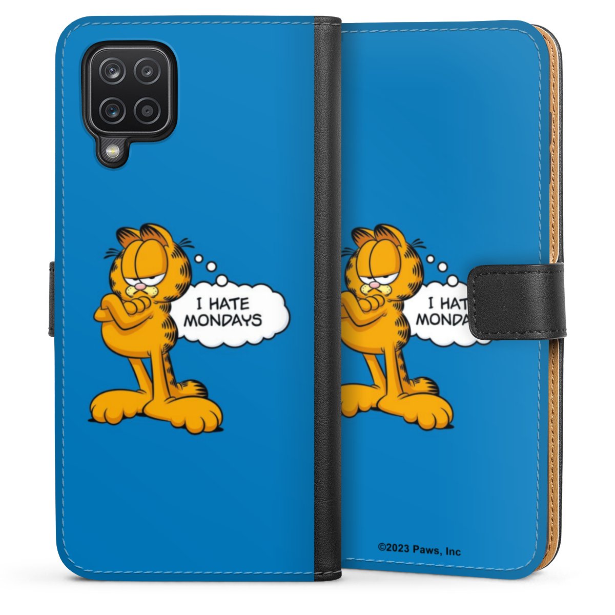 Garfield Ik haat maandagen blauw