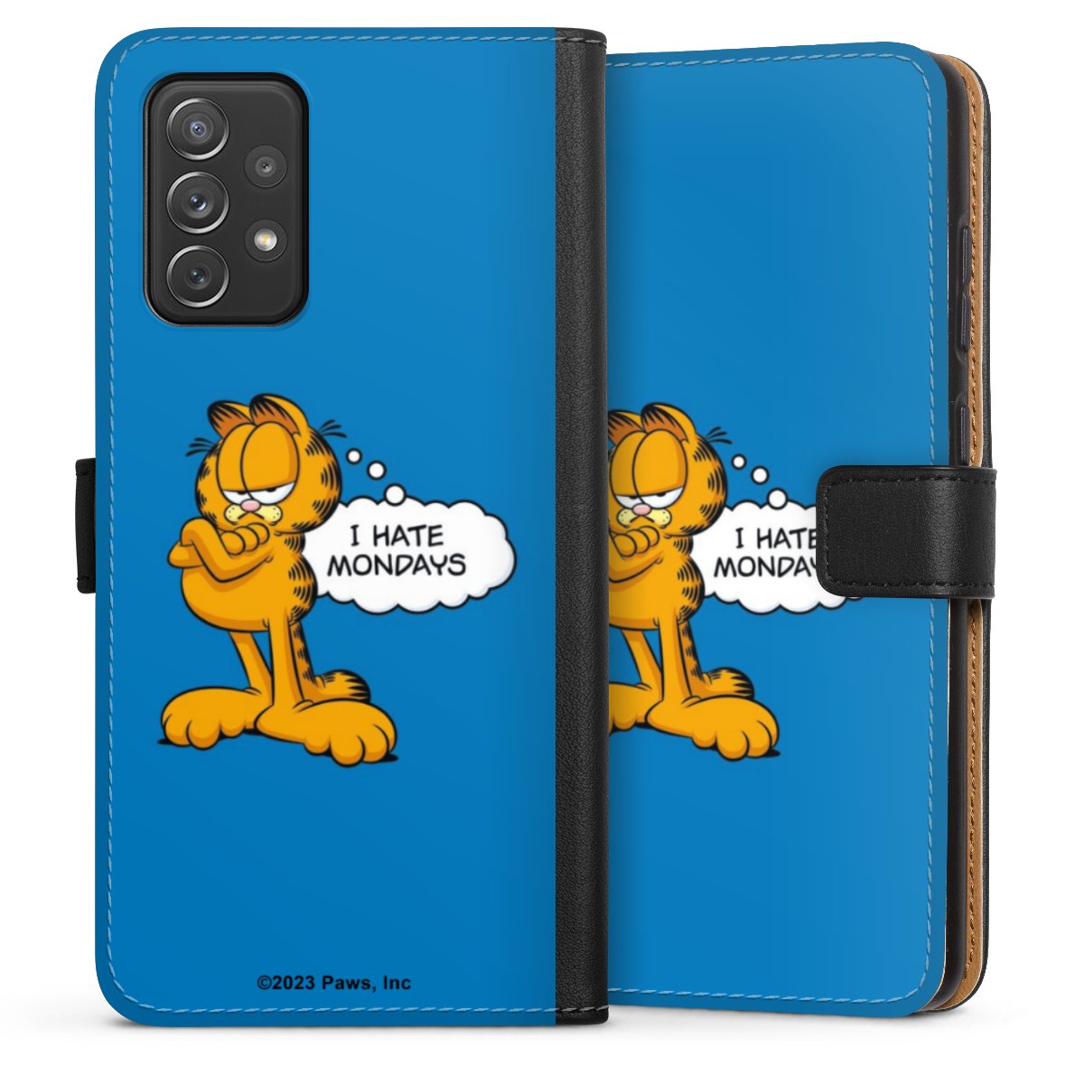 Garfield Ik haat maandagen blauw