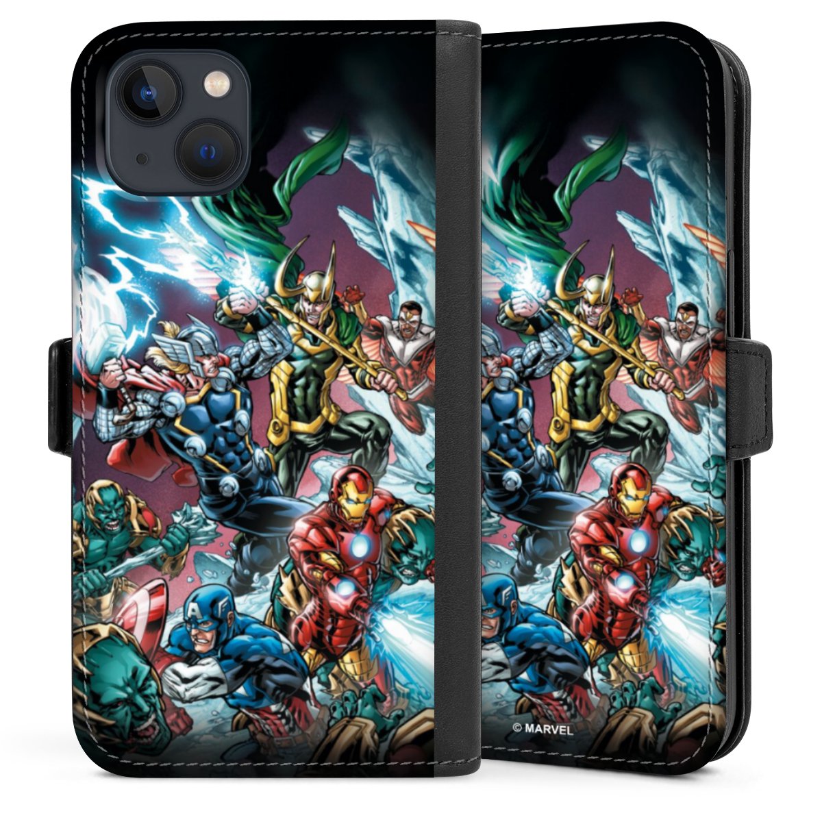 Coque avec languette