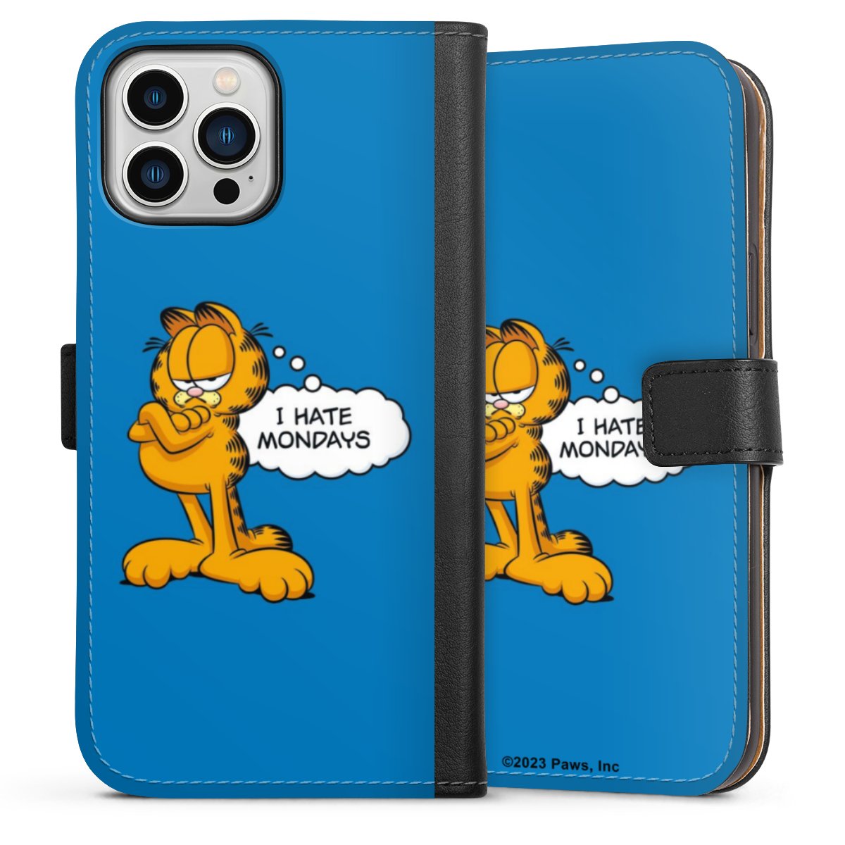 Garfield Ik haat maandagen blauw