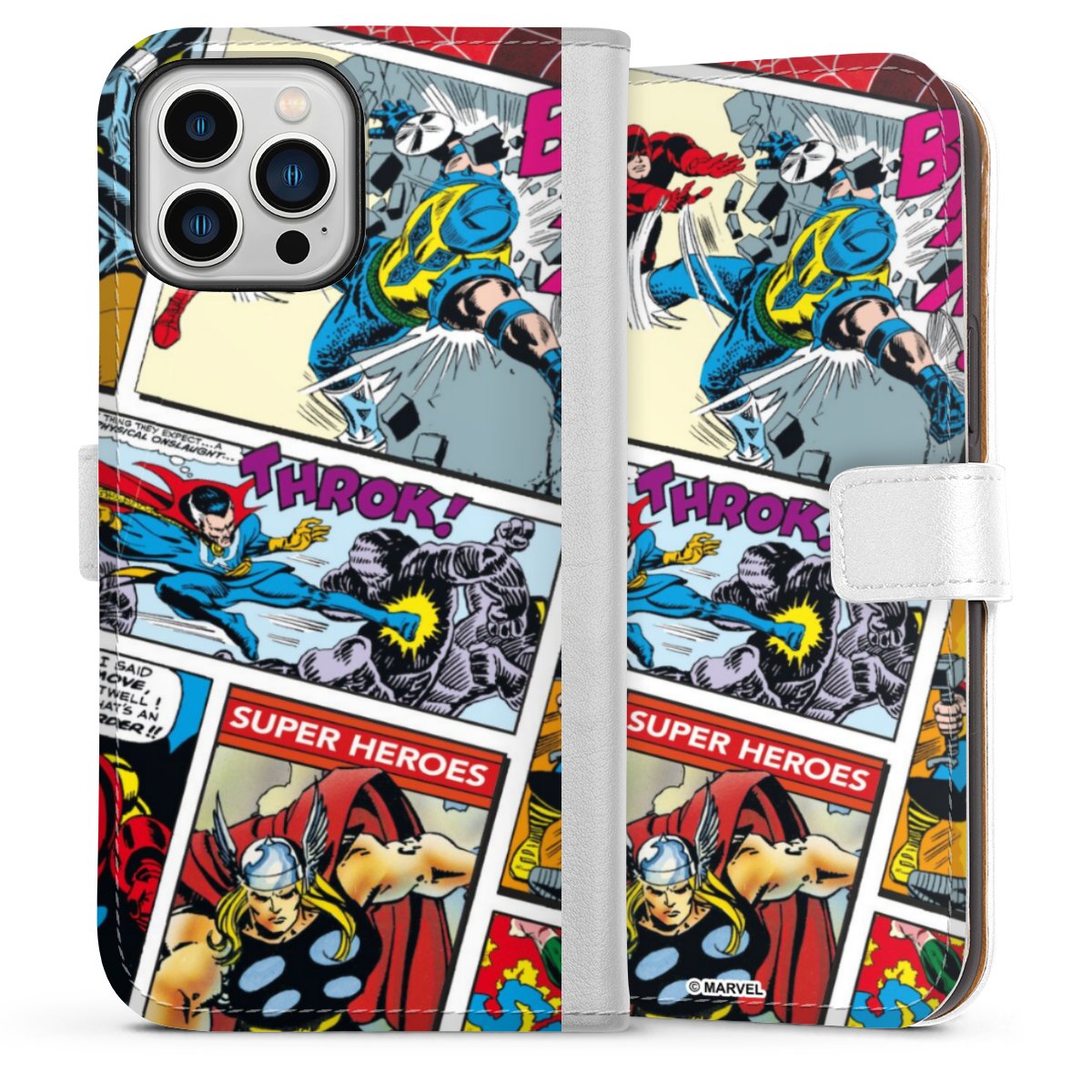 Coque avec languette