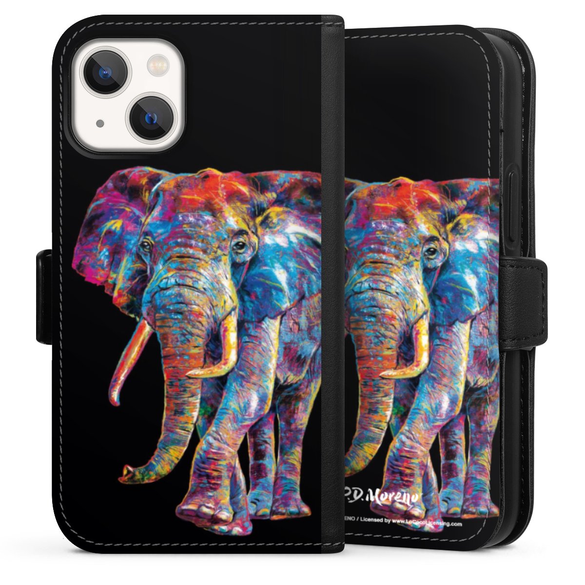 Coque avec languette