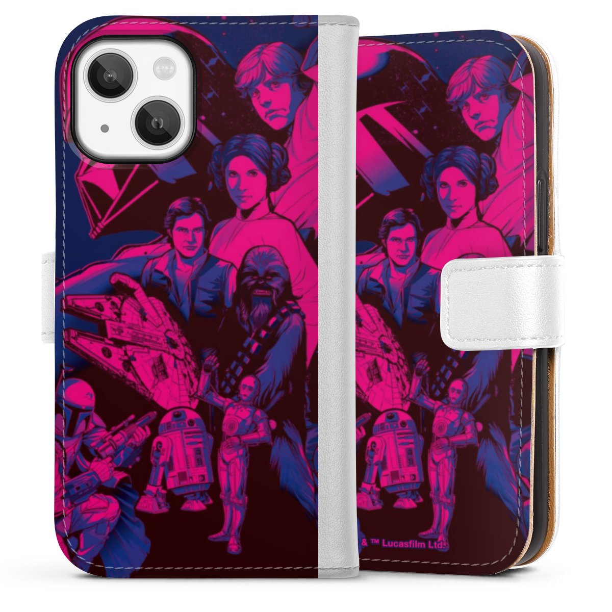 Coque avec languette