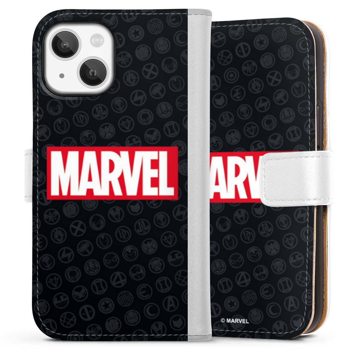 Marvel Logo Black Red 