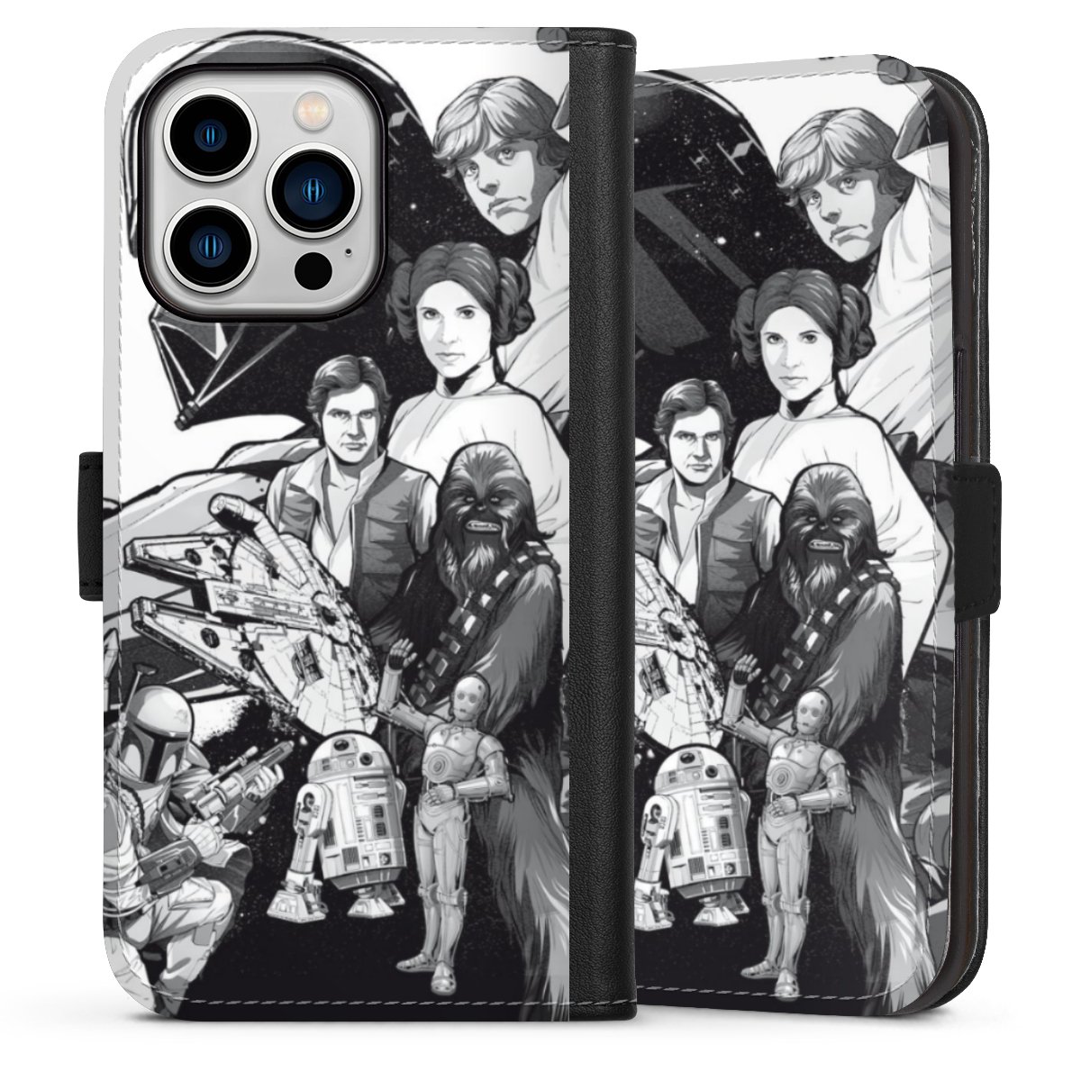 Coque avec languette