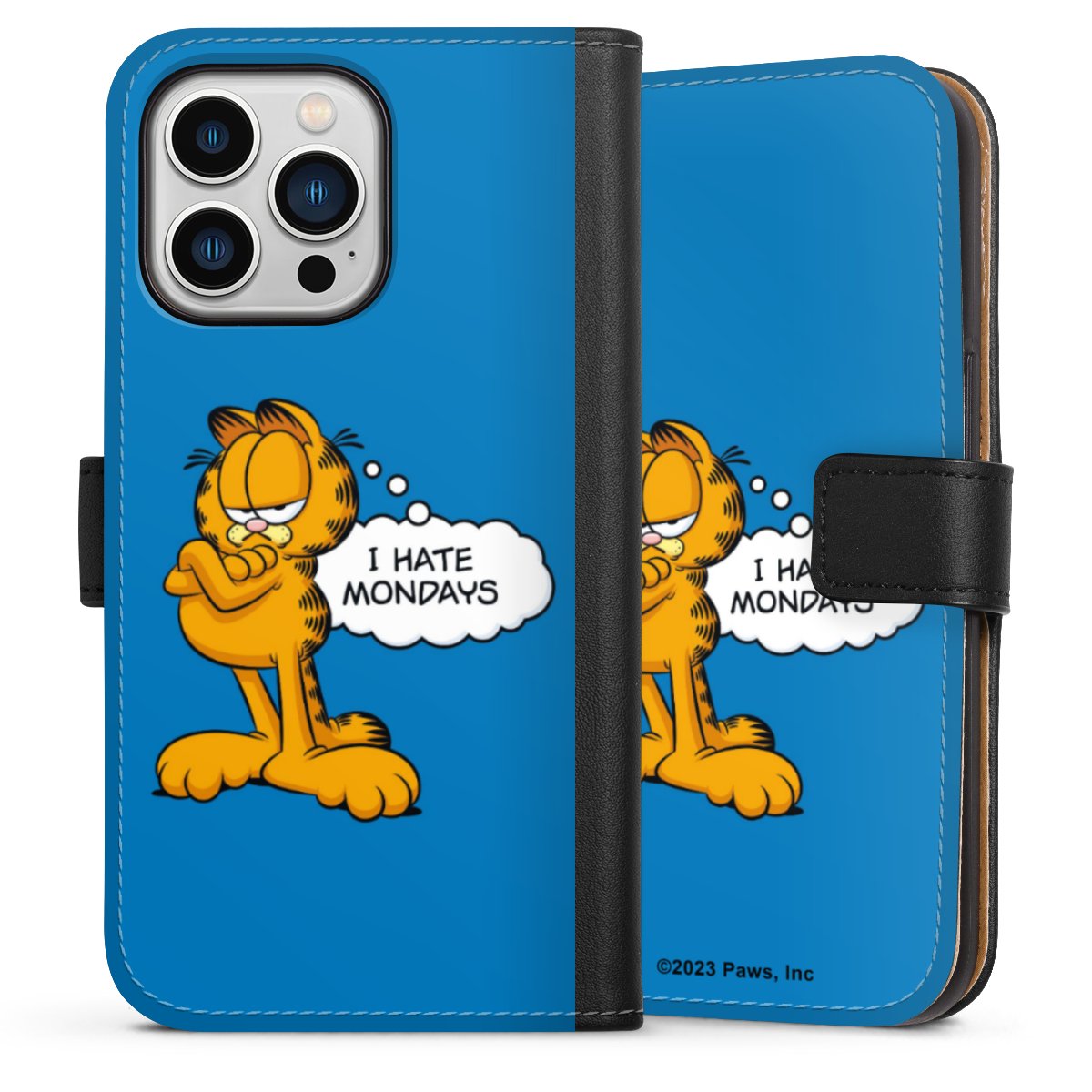 Garfield Je déteste les lundis Bleu