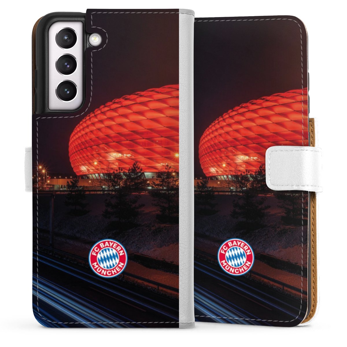 Allianz Arena bei Nacht FCB