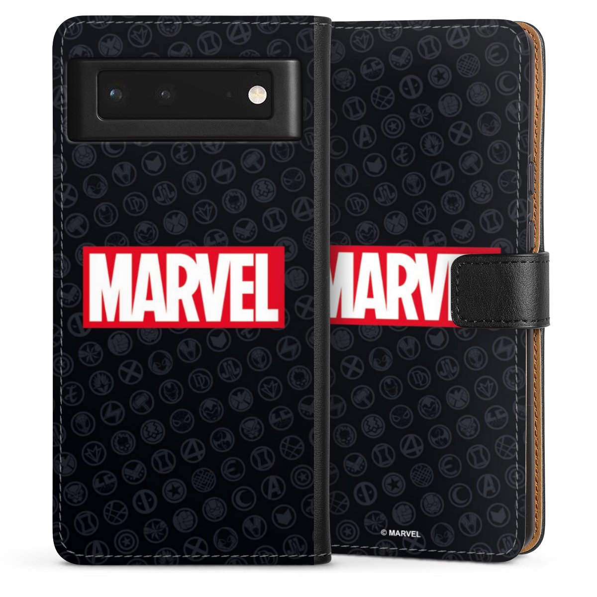 Marvel Logo Black Red 