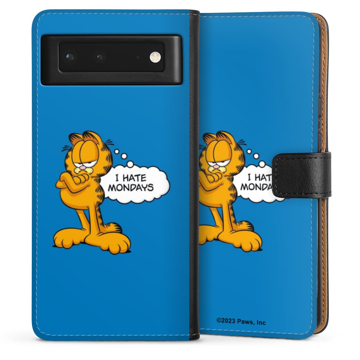 Garfield Je déteste les lundis Bleu