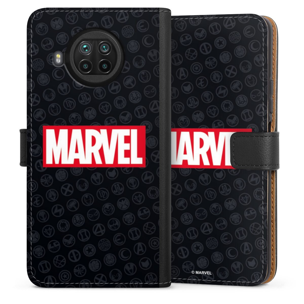 Marvel Logo Black Red 