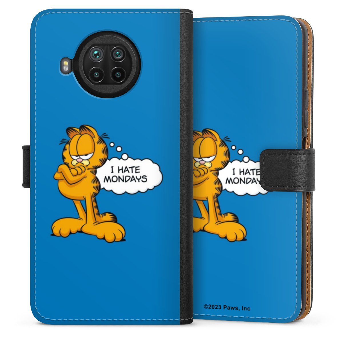 Garfield Je déteste les lundis Bleu