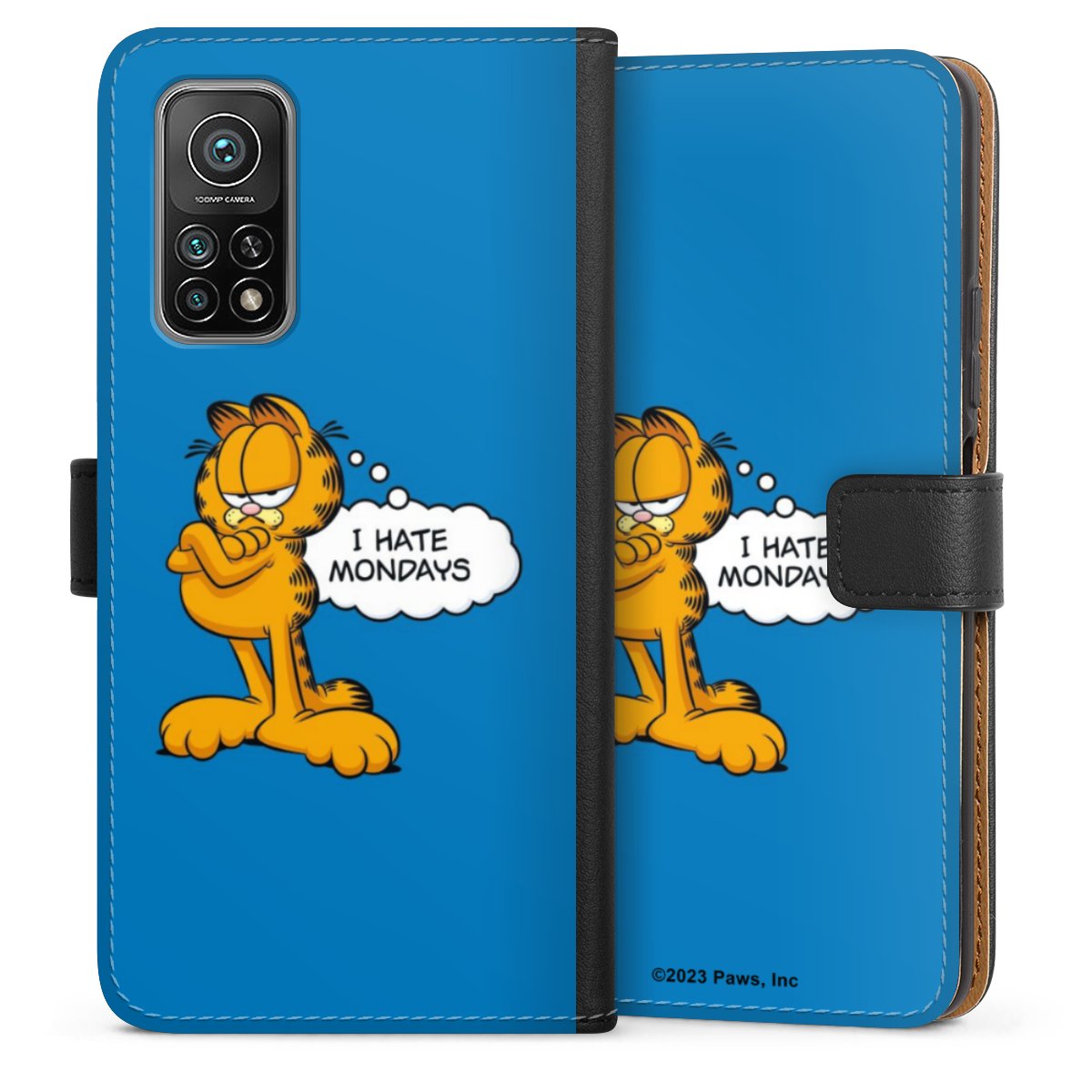 Garfield Je déteste les lundis Bleu