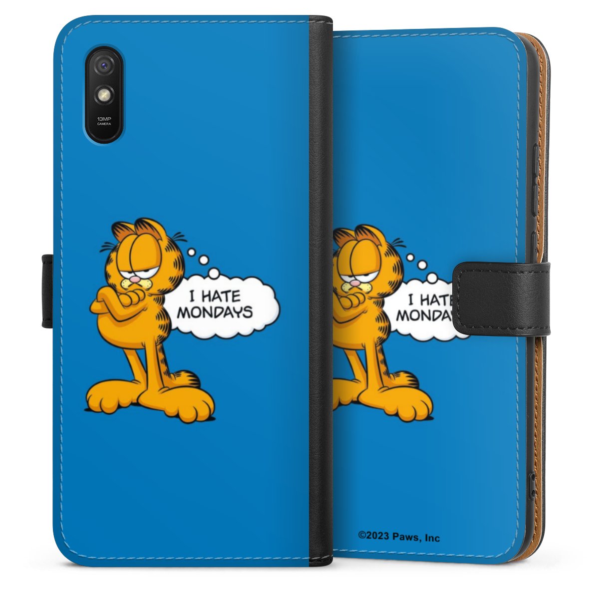 Garfield Je déteste les lundis Bleu