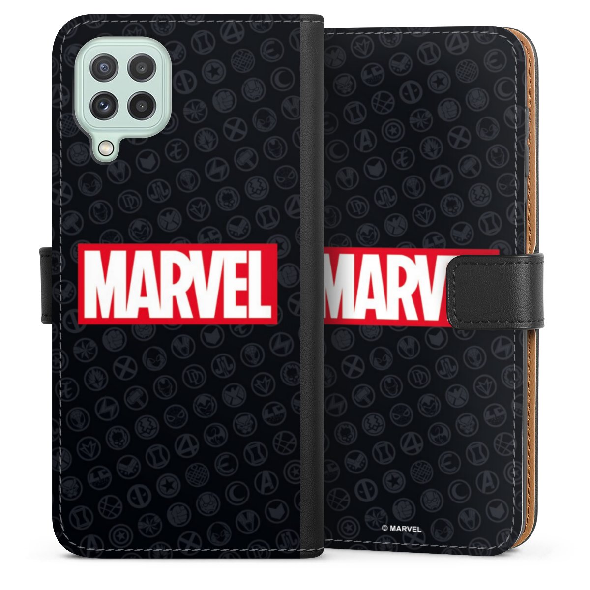 Marvel Logo Black Red 