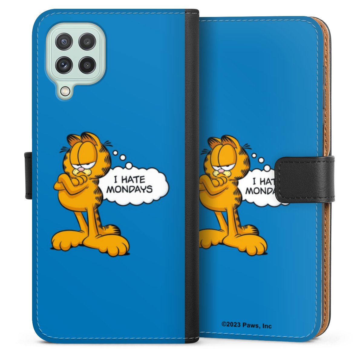 Garfield Je déteste les lundis Bleu