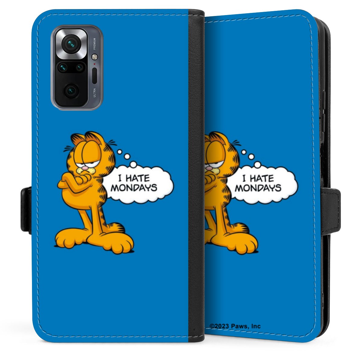 Garfield Ik haat maandagen blauw