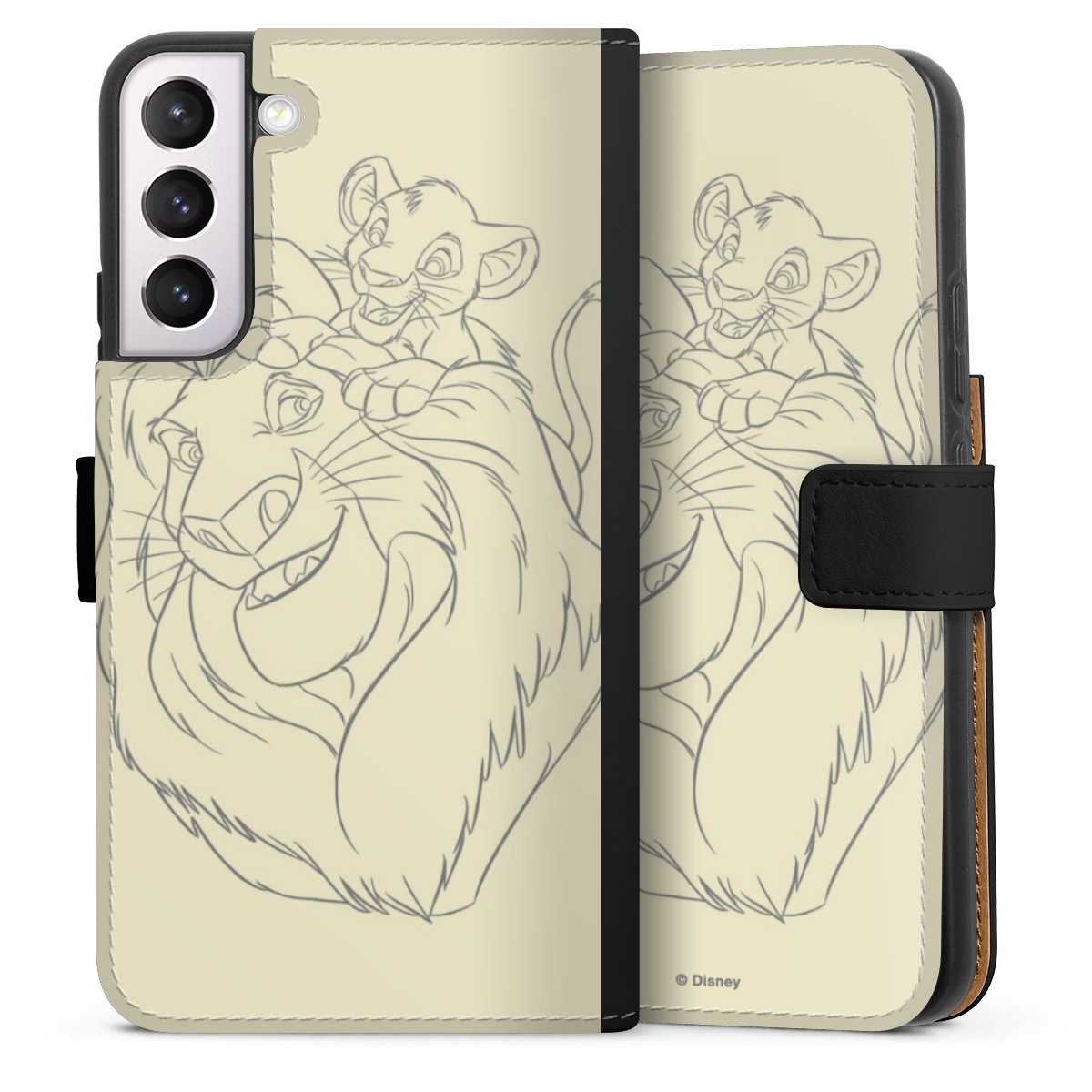 Etui folio avec languette