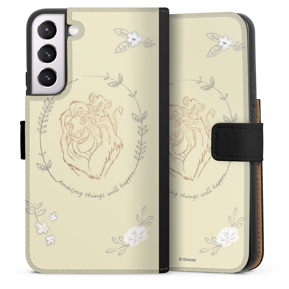 Etui folio avec languette