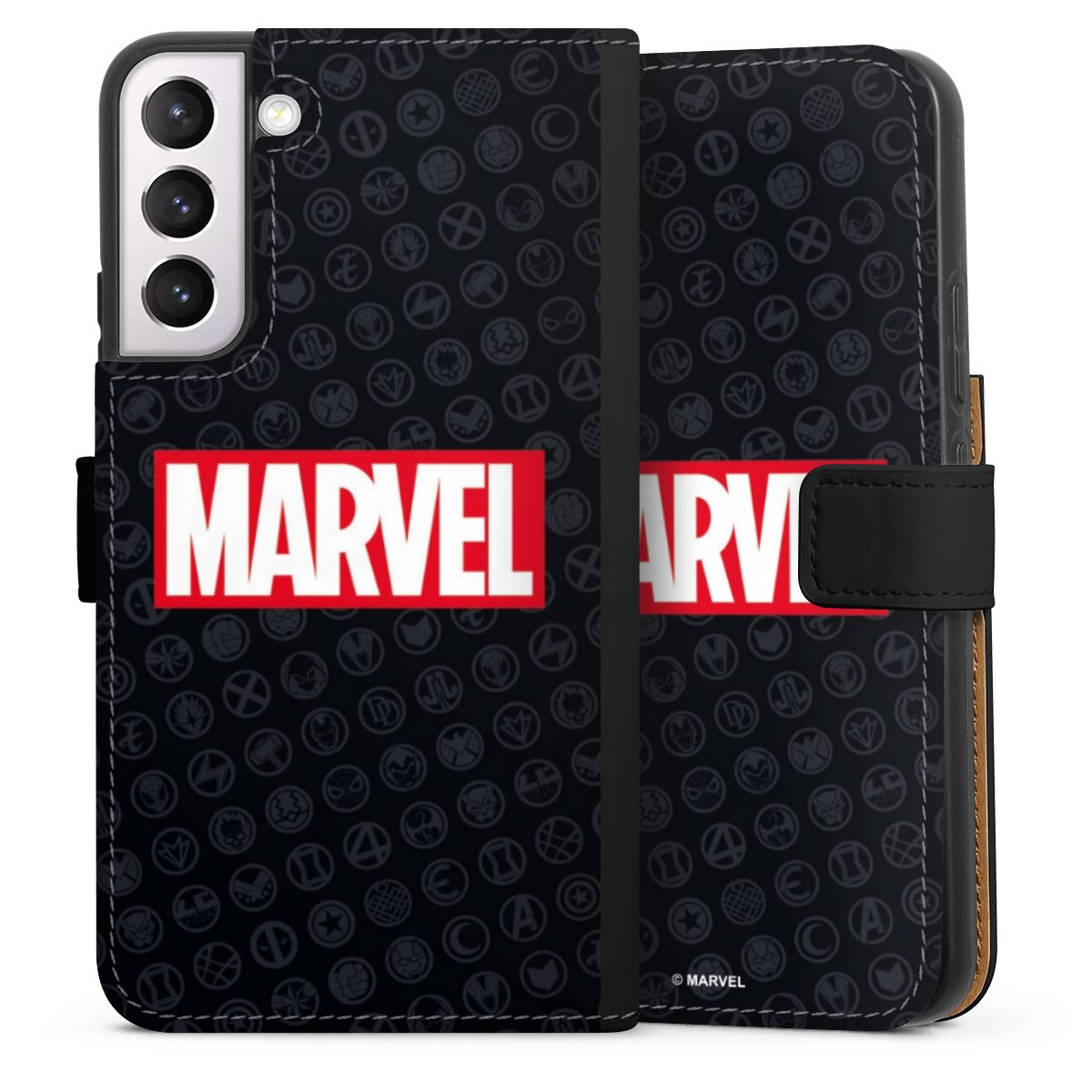 Marvel Logo Black Red 