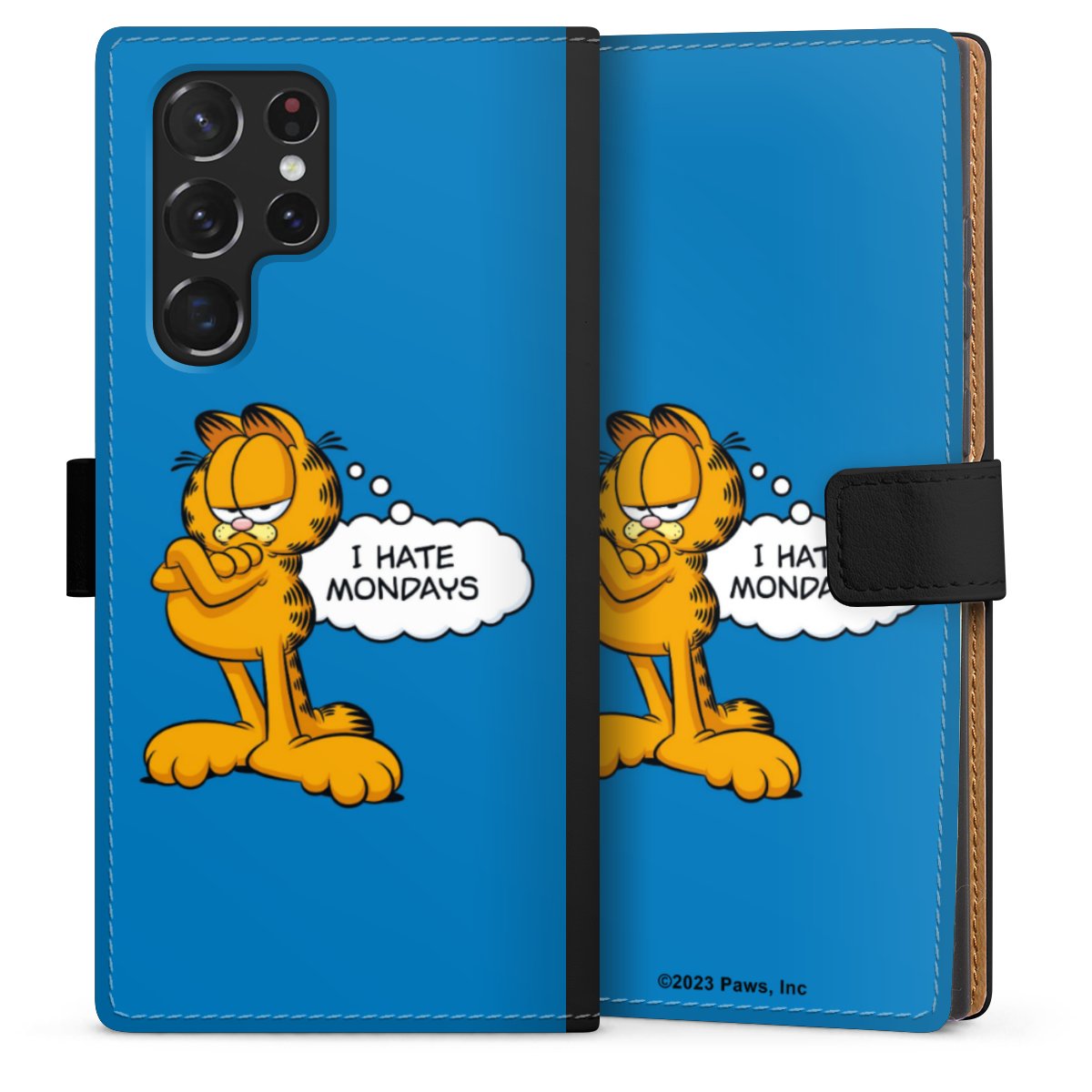 Garfield Je déteste les lundis Bleu