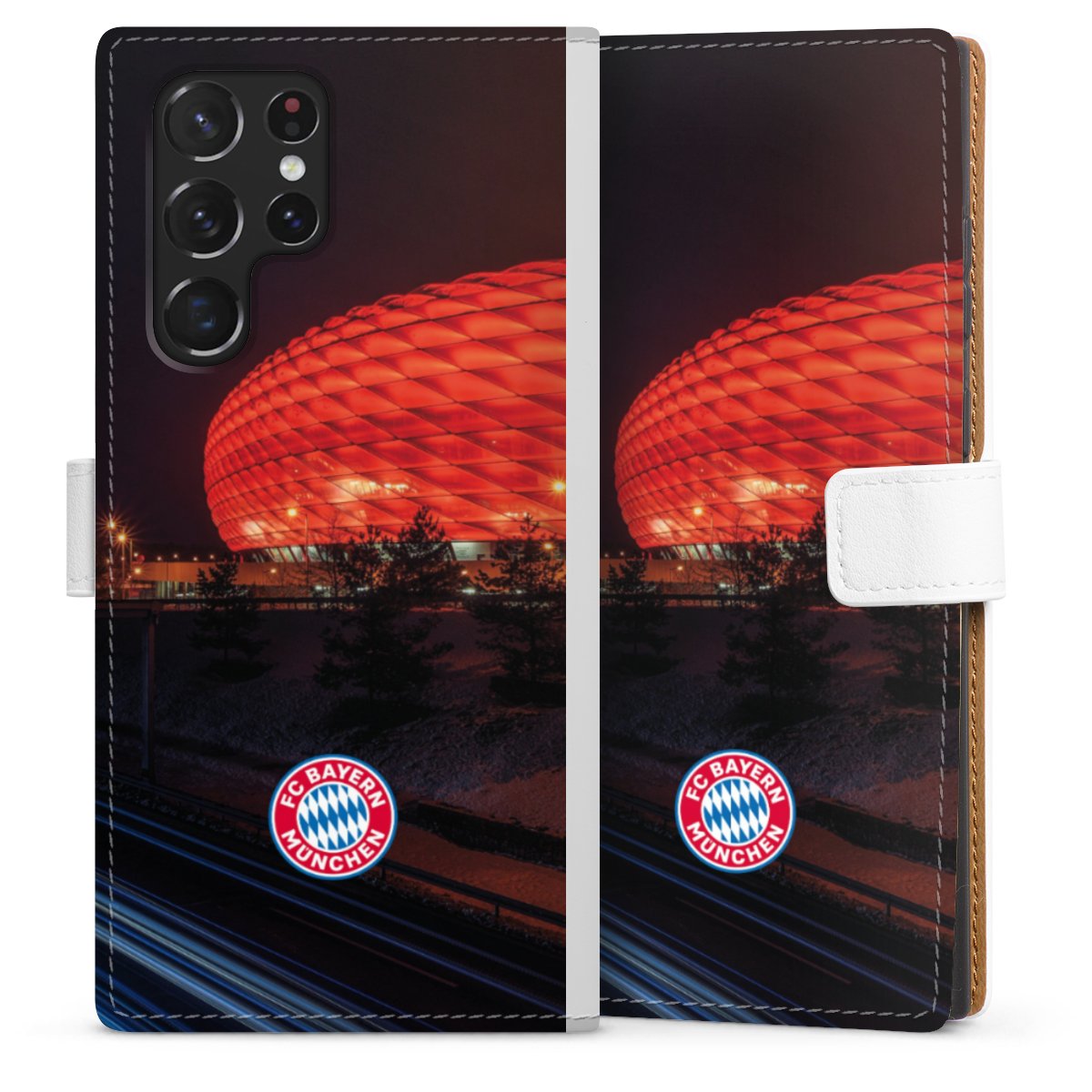 Allianz Arena bei Nacht FCB