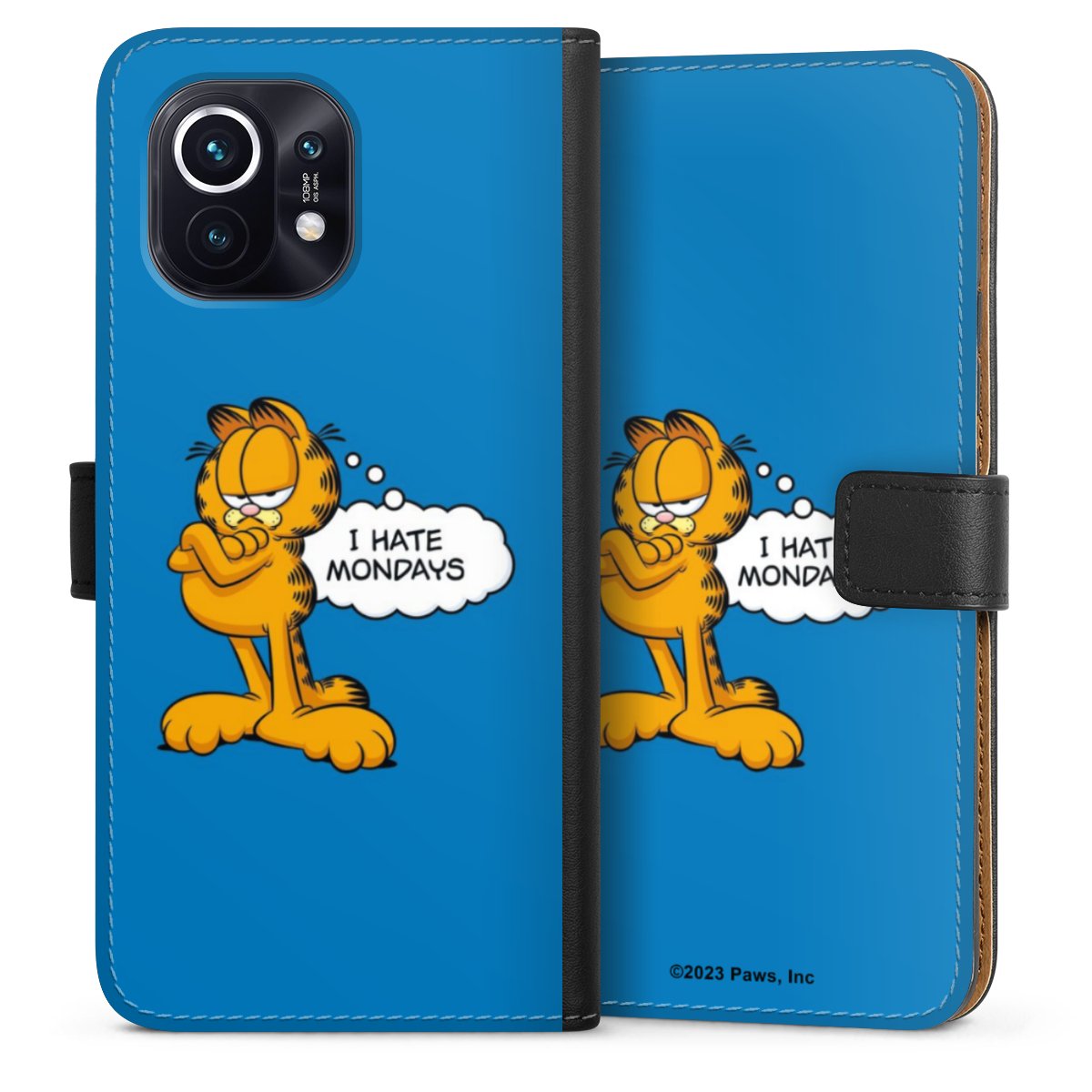 Garfield Je déteste les lundis Bleu