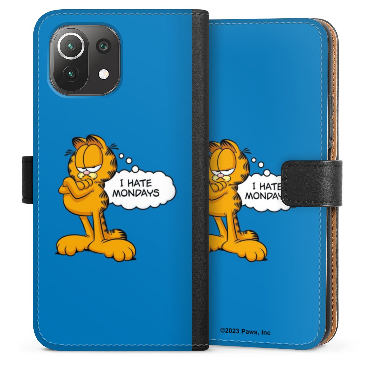 Garfield Je déteste les lundis Bleu