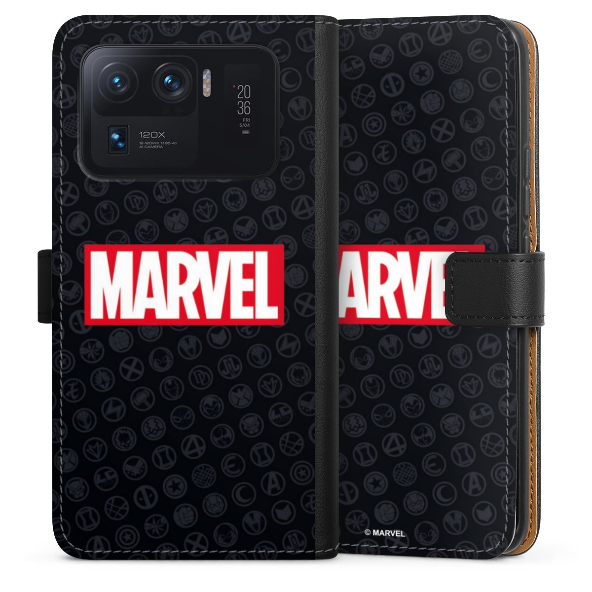 Marvel Logo Black Red 