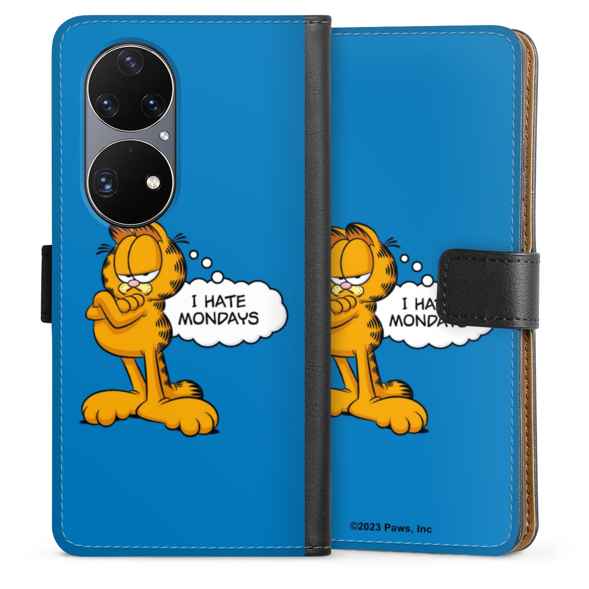 Garfield Ik haat maandagen blauw